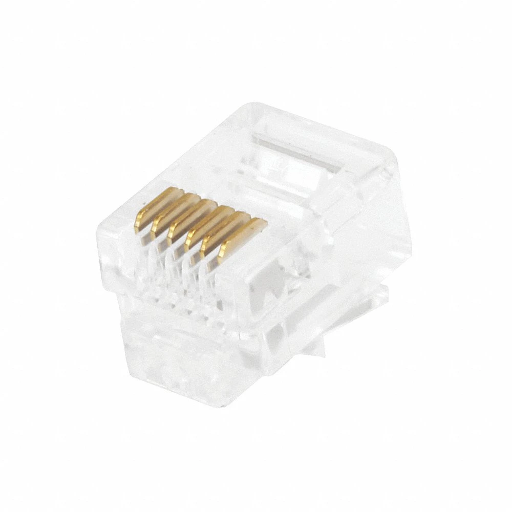 MONOPRICE 7270 Plug Modular Rj12 6p6c Flat Stranded - Pack Of 50 | AA6DJQ 13U659