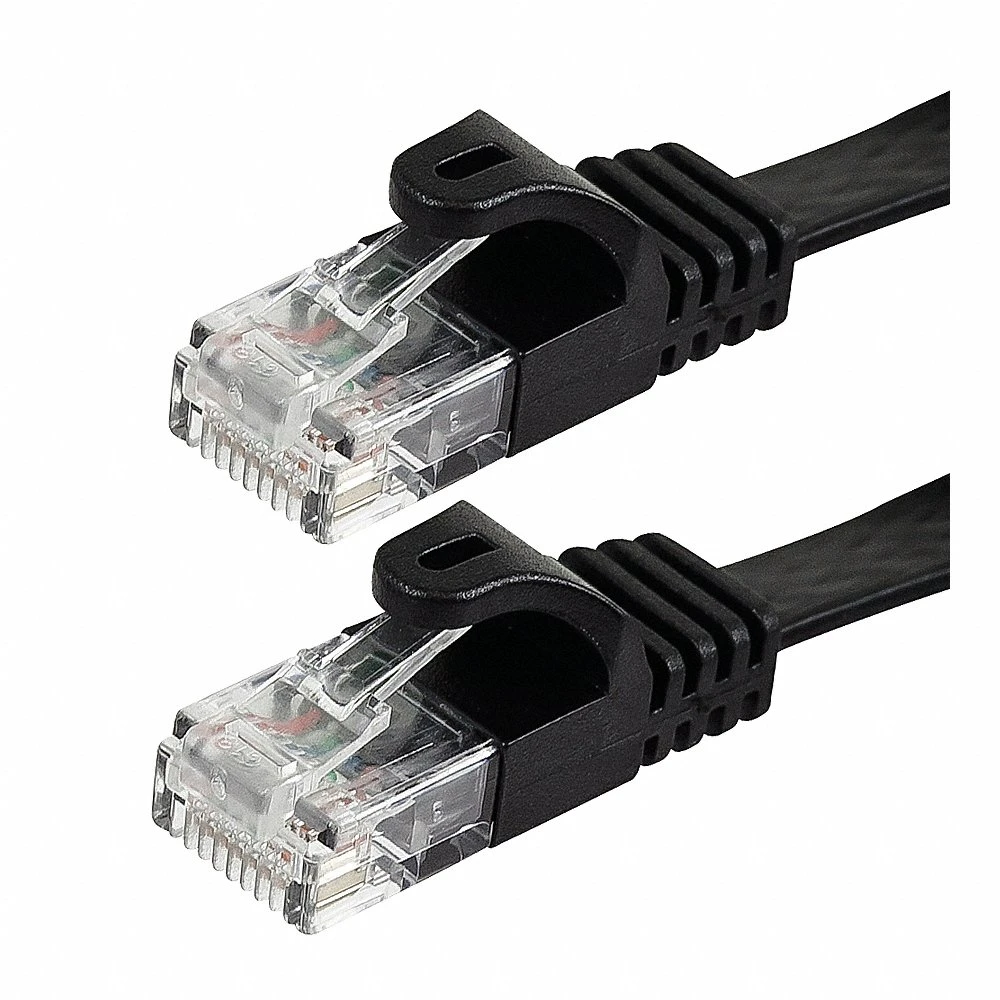 MONOPRICE 9549 Ethernet Cable Cat5e 7 Feet Black 24 Awg | AC7EUV 38F932