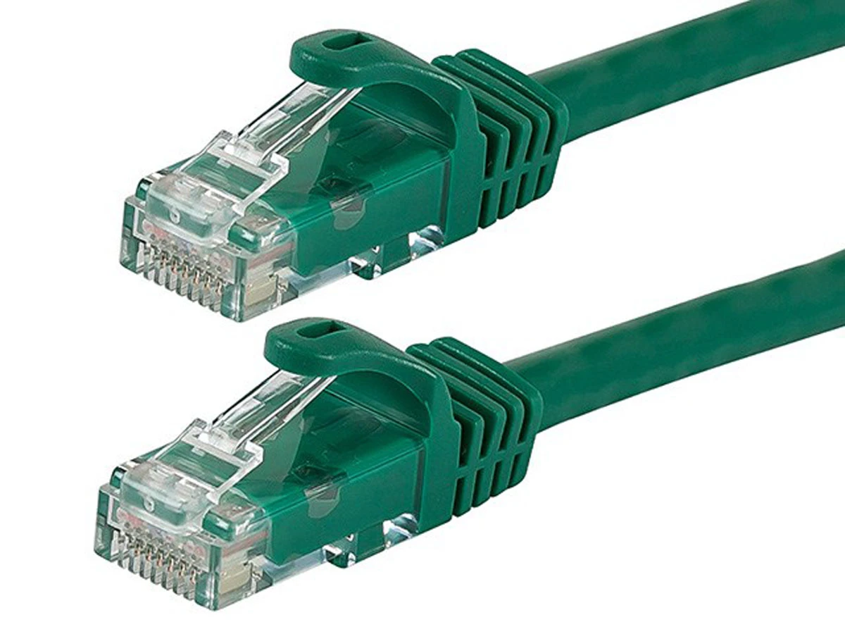 MONOPRICE 9843 Ethernet Cable Cat6 0.5 feet Green 24AWG | AC7EVF 38F942