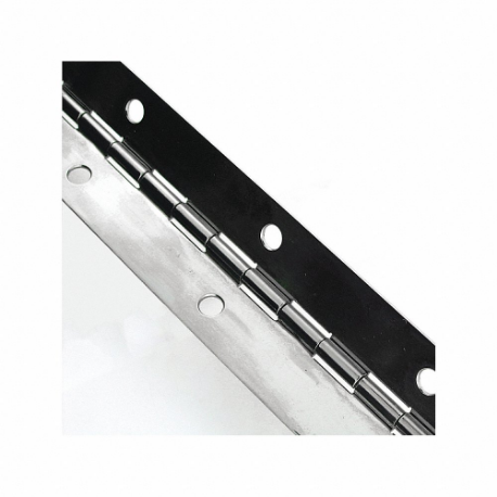 Bisagra continua, aluminio, hoja de puerta de 72 pulgadas HT, 1 1/2 pulgadas de ancho de la puerta de la puerta