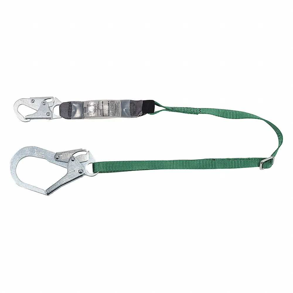 Lanyard, 310 lb. Cap, verde, regolabile