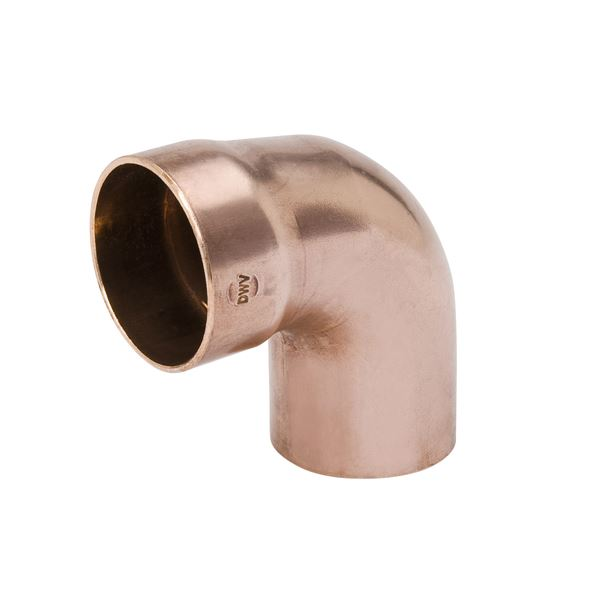 Elbow, 90 Deg., FTG x C, 3 Inch Size, Wrot Copper