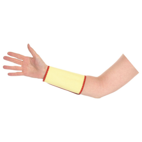 Cut-Resistant Sleeves, Ansi/Isea Cut Level 4, Yellow, Sleeve, 1 Pair