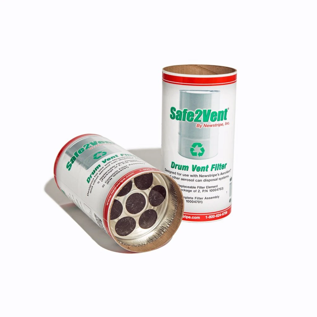 NEWSTRIPE 10004703 Safe2vent Replacement Cartridge, 2 Pack | AG8HLK