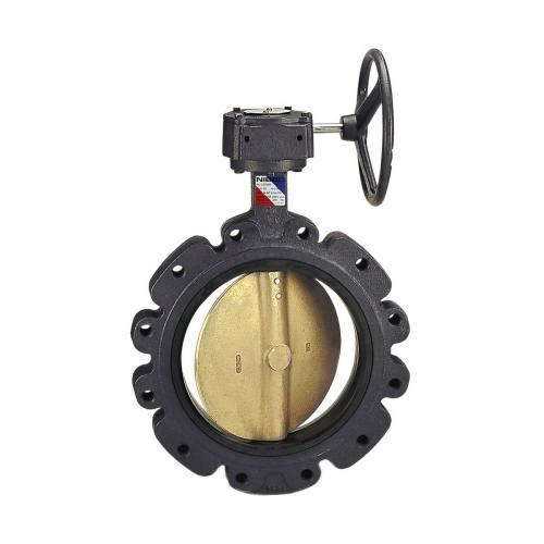 Lug Style Large Diameter Butterfly Valve, 36 Inch Valve Size, Ductile Iron
