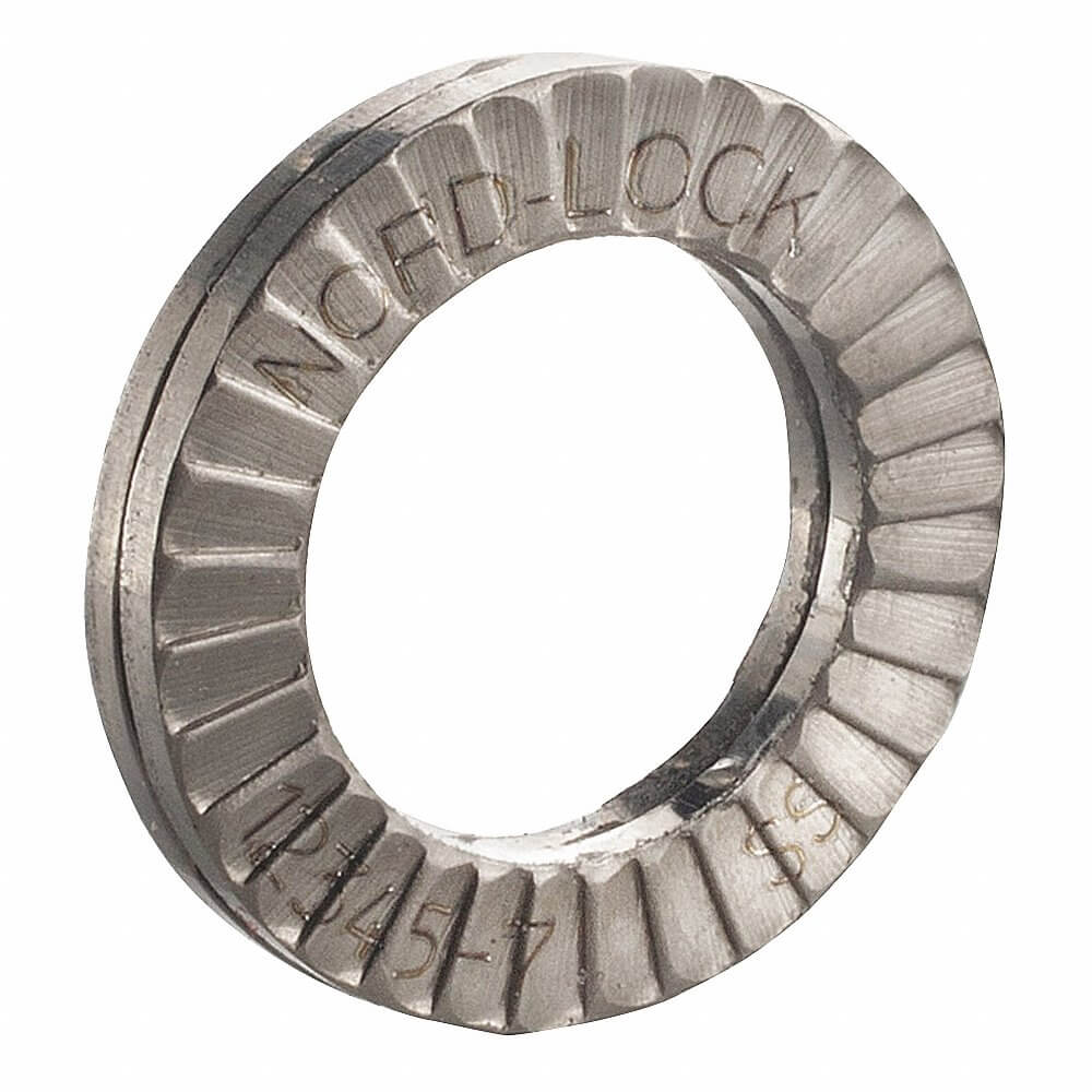 Lock Washer, Stainless Steel Fits, M12, 3mm Thickness, 100Pk