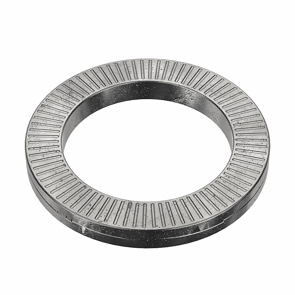 Podkładka zabezpieczająca, M20, pasuje do rozmiaru śruby, blokada klinowa, średnica zewnętrzna 30.7 mm, średnica wewnętrzna 21.4 mm, 100 szt.
