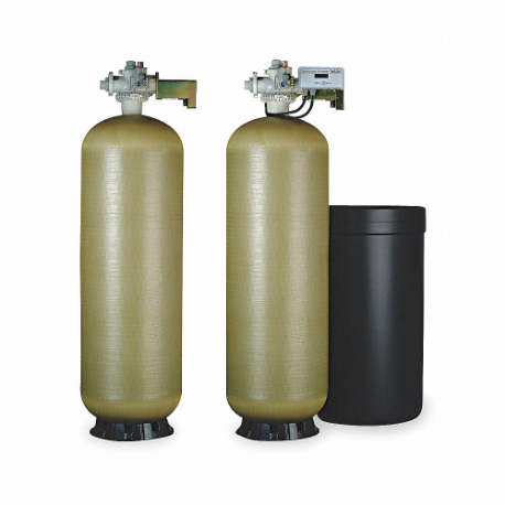Suavizador de agua de tanques múltiples, comercial, 3 tanques, válvula de 2 pulgadas