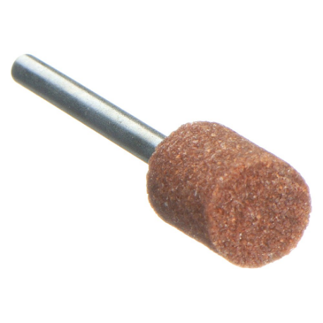 Vitrified Mounted Point, 3/8 Inch Dia, W176, 1/2 Inch, Medium, Aluminum Oxide, 60 Grit
