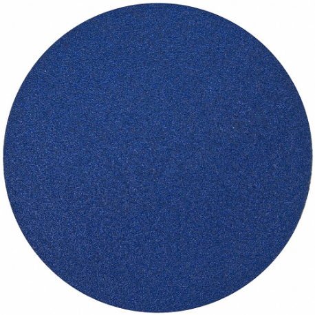 NORTON ABRASIVES 66261138318 Sanding Disc, 12 Inch Dia, Non-Vacuum, Zirconia Alumina, 24 Grit, Cotton, Bluefire R821P | CT4EVX 804JY1