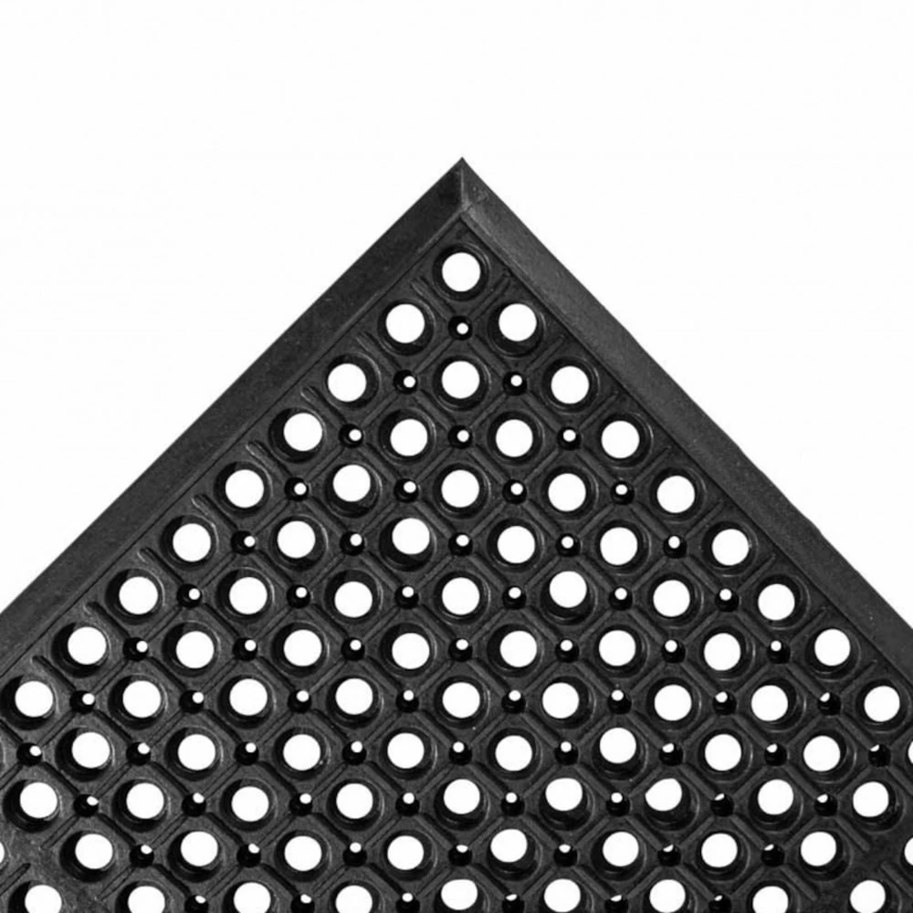 NOTRAX 619S0035BL Drainage Mat, 5 Feet Length, 3 Feet Width, 1/2 Inch Thick, Rectangle, Black | CD2YWK 53AD66