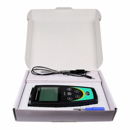 pHメーター、0～14 pH、+/-1000 mV、+/-1000 mV、自動温度補償、32°F～212°F