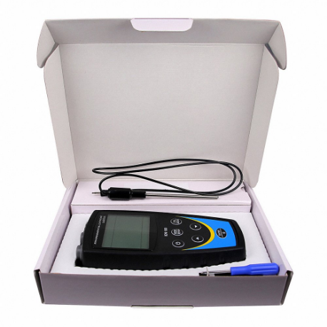 pH 計，0 至 14 pH，+/-1000 mV，自動溫度補償，32°F 至 212°F，LCD