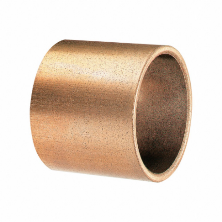 Sleeve Bearing, Bronze, 1/2 Inch Bore, 5/8 Inch Od, 1 Inch Length