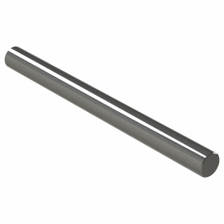 Keyless Rotary Shaft, 17-4PH Stainless Steel, 1 mm Dia, -0.005 mm, 100 mm Overall Length