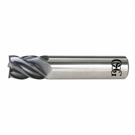 Carbide End Mill, 5 Flutes, 3/4 Inch Milling Dia, 3 Inch Length Of Cut
