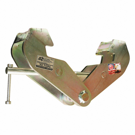 Beam Clamp, Manual, 20000 lb Safe Working Load, 3-1/2-13 Inch Jaw Capacity