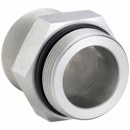 Reducing Adapter, Steel, 2 Inch X 2 Inch Fitting Pipe Size, Male Un/Unf-2A X Male Nptf