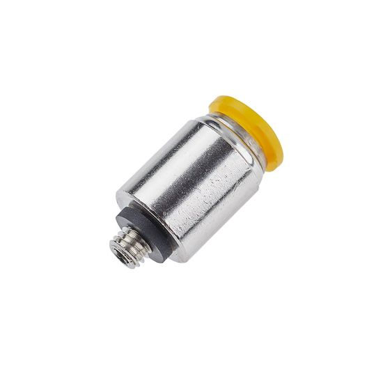 PARKER 68PLPR-4M-2G Metric Metal Push-to-Connect Fitting, Brass, Push-to-Connect x BSPP, 4 mm Tube OD | CN8LZC 791C99