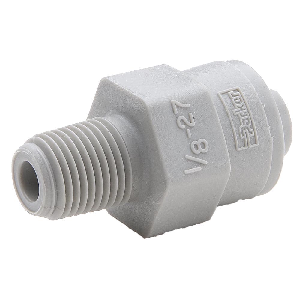 Push to Connect Fitting, Plastic, Acetal