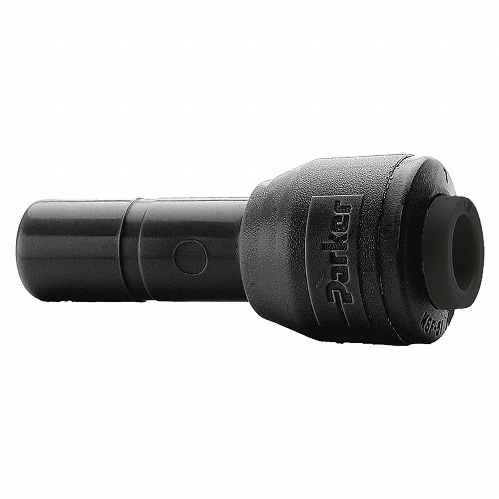 Adattatore plug-in, PVDF, Push-to-Connect x Push-to-Connect, diametro esterno tubo da 1/4 pollici x 3/8 pollici