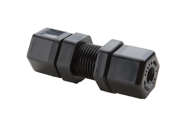 PARKER P8BU8 Bulkhead Union, Polypropylene | CT7CWG 2ZTF4