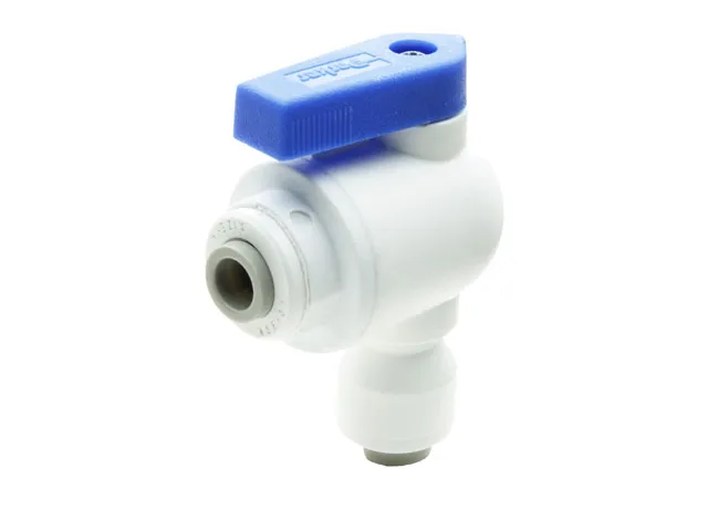 PARKER PP6VEU4-MG Ball Valve, 3/8 Inch Outside Diameter, Polypropylene, 90 Deg Elbow | BT6LLV