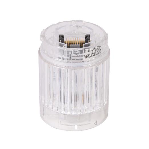 LED-lyselement, 40 mm diameter, rød, permanent eller blinkende lysfunktion, 24 VDC