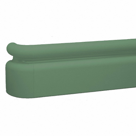 Handrail, Interior, Teal, 1 1/2 Inch Dia, 144 Inch Overall Length