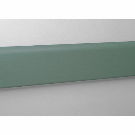 Wall Protection Guard, 4 Inch Heightt, 144 Inch Length, 3/4 Inch Thick, Teal