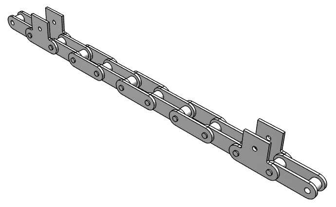 Roller Chain, 10 Feet Length