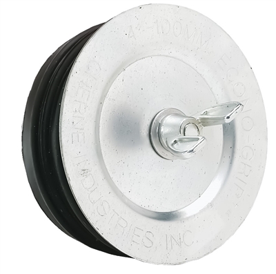 PETERSEN PRODUCTS 143-3040 Pipe Plug, Mechanical, Wing Nut, 3.78 - 4.5 Inch Diameter | CF3AFN