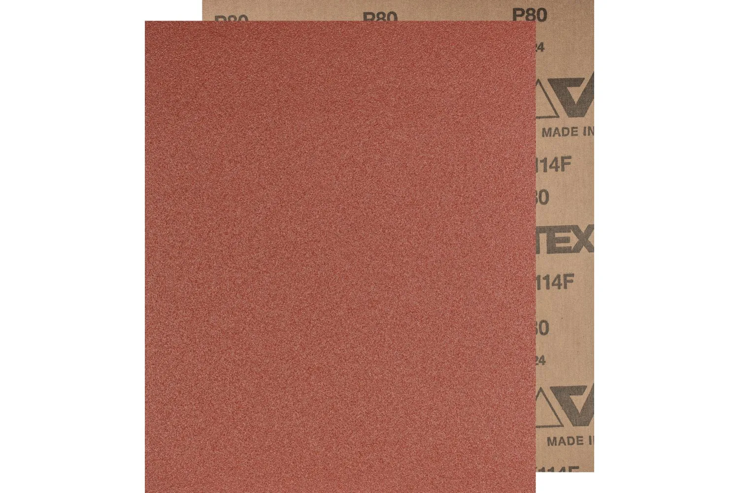 PFERD 46914 9 Inch x 11 Inch Abrasive Sheet, Cloth Backed, Aluminum Oxide (HP), 80 Grit | CY6UYP