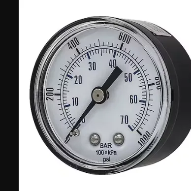 PIC GAUGES SEP-102D-204M Industrial Pressure Gauge, 0 To 1000 PSI, 2 Inch Dial, 1/4 Inch Npt Male, Center Back | CT7TGH 54XP67