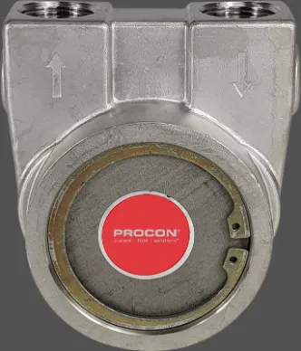 Rotary Vane Stainless Steel Pump, 360 GPH, EPDM/Nitrile, No Relief Valve