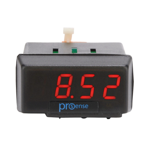 Medidor de panel digital, tamaño de 1/32 D en pulgadas, LED rojo de 10 dígitos de 4 mm, entrada analógica, alimentación por bucle