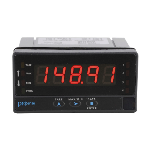 Digital Panel Meter, 1/8 D Inch Size, 14mm 5-Digit Tri-Color Led, Analog