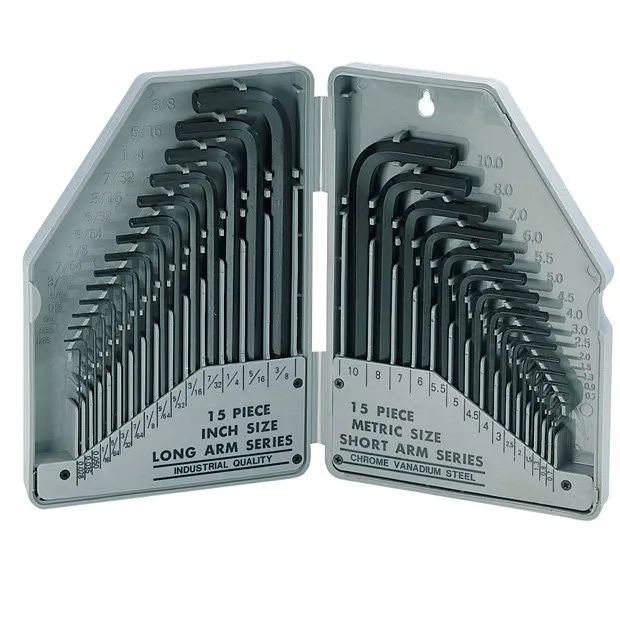 Hex Key Set, US and Metric