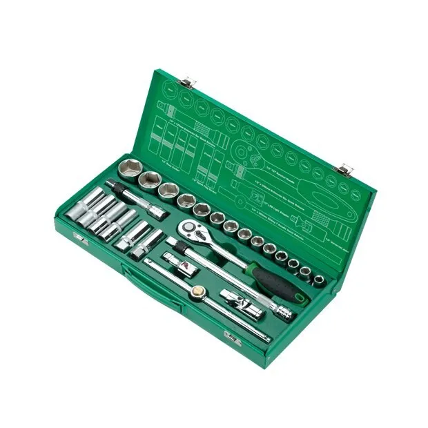 Socket Tool Set 26pc 1/2 Inch Dr