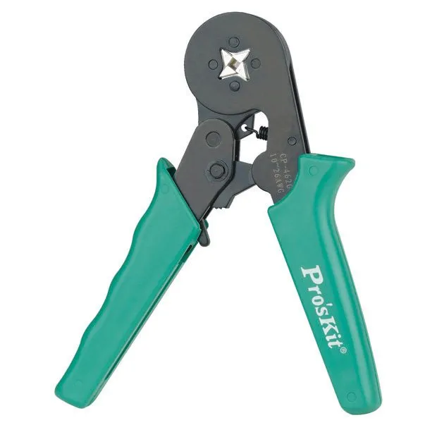 Wire Ferrule Crimper, Square Crimp, AWG