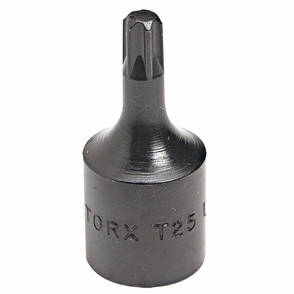 Proto TS12092 Impact Socket Bit, 1/4 Inch Drive Size, T9 Tip Size, 63/64 Inch Length
