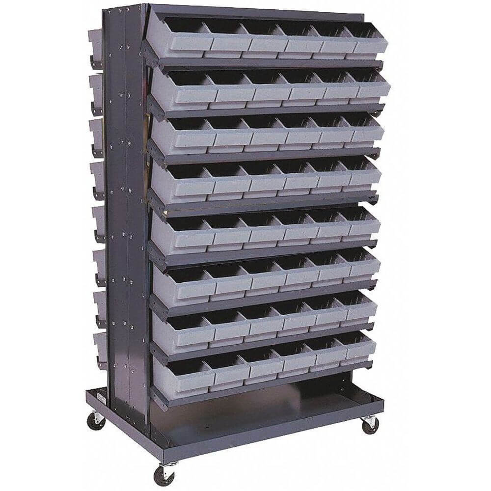 Pick Rack Double Sided Mobile Grigio