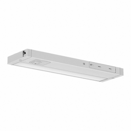 Luz LED regulable para debajo del gabinete, LED, 18 pulgadas, 1 enchufable o cableada