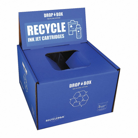Inkjet Cartridge Recycling Kit, 30-45 Inkjet Cartridges, 10 lb Wt Capacity, 13 Inch Length