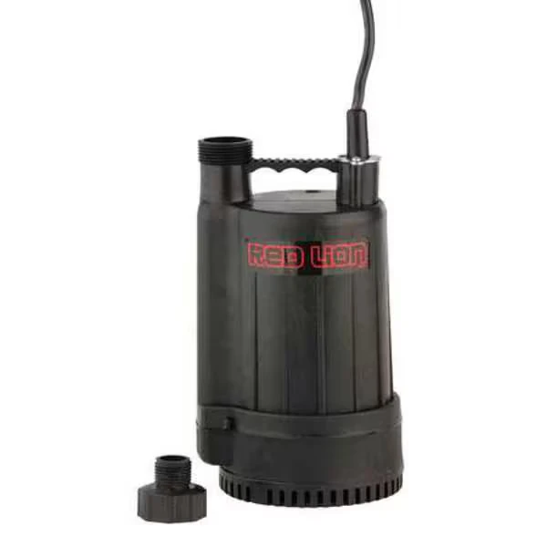 Pompa di servizio plug-in da 1/6 HP, 1 pollice M, 115 V, senza interruttore incluso