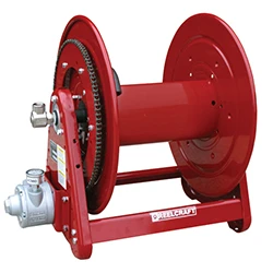 Air Motor Hose Reel, 3/4 Inch ID, 100 Feet Long, 100 PSI Pressure