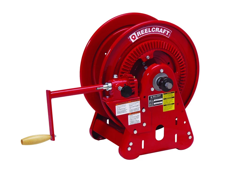 REELCRAFT BA36112 L Bevel Crank Welding Hose Reel, Inner Diameter 1/4 Inch, Hose Length 250 Feet | BT6MGJ