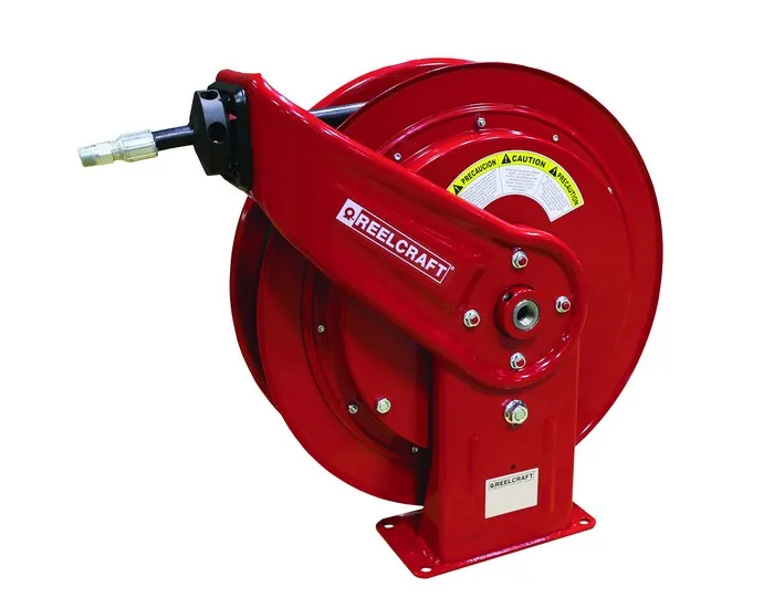REELCRAFT HD74050 OHP Hose Reel, Inner Diameter 1/4 Inch, 5000 Psi, Hose Length 50 Feet | BT7FYM
