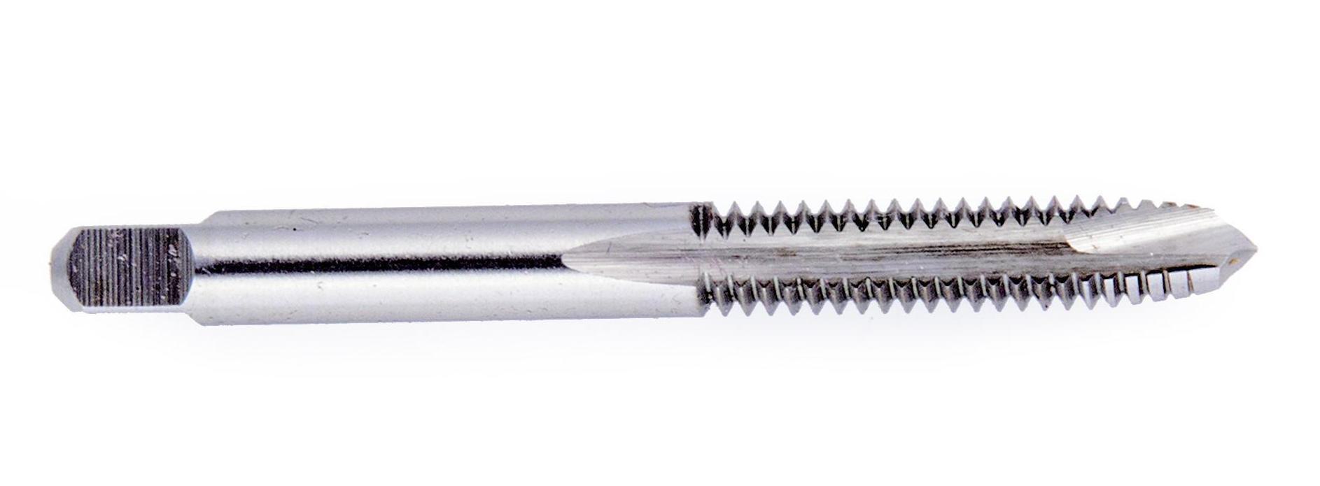 Spiral Point Tap, M8 x 1 Size, D5 Limit, 2 Flutes, Plug, Metric With Steam Oxide