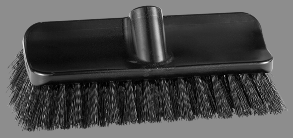 REMCO 366219 Deck Scrub, High Low, 10.2 Inch Size, Medium, Black | CM7RBG